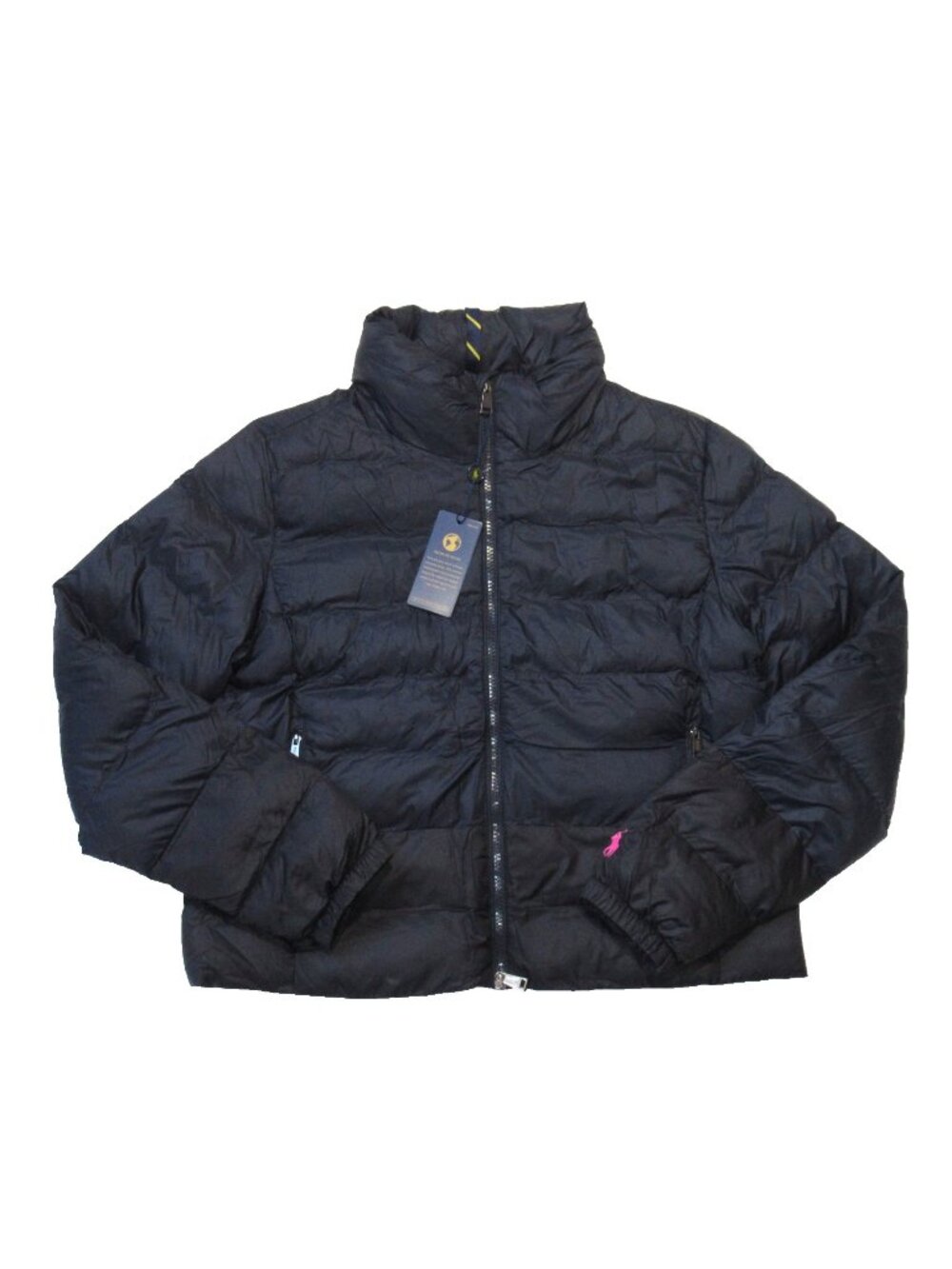 NWT Polo Ralph Lauren Women's Lightweight Packable Quilted Jacket in Navy S